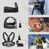 GoPro Chest Strap Mount for Sports Cameras, Compatible with DJI, Xiaoyi, Hero10/9.