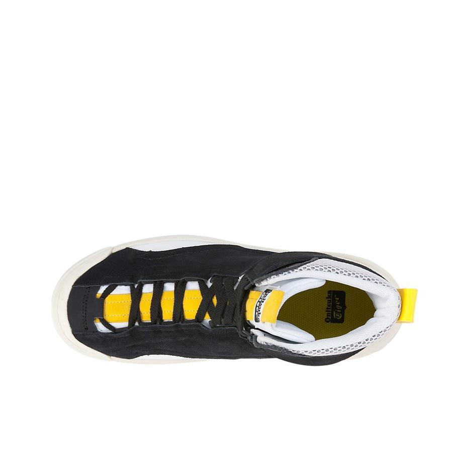 Onitsuka Tiger Chunky Runner Mt Leather Wrap Warm High-Top Sneakers Unisex sneakers Black Yellow 1183A420-001