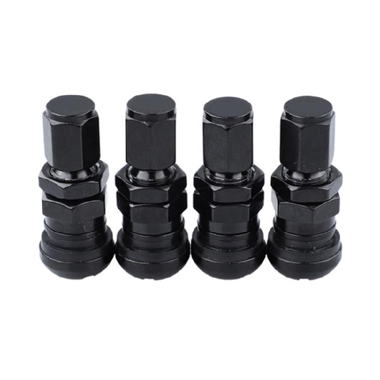 Car Wheel Valves Stems Cores Aluminum Alloy Construction with Enhances Durability and Style For Everyday Commuting 4pcs
