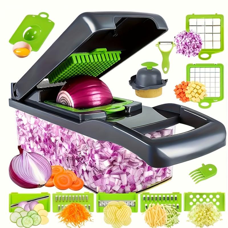 14 in 1 vegetable chopper Commercial Grade Vegetable Tool Wholesale Kitchenware Accessories Kitchen Cutter Blender Mixer