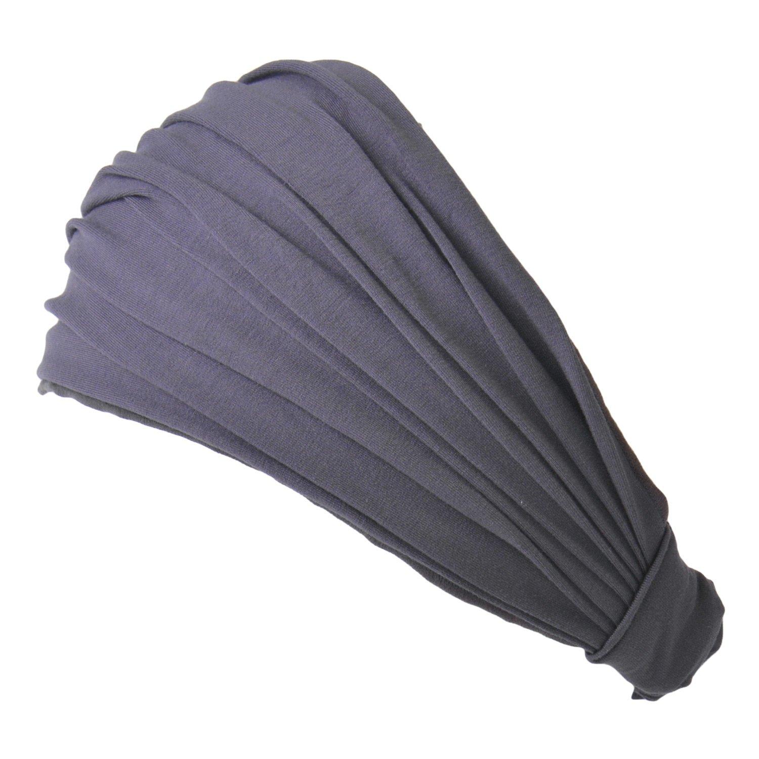 

ШАРМ Повязка-тюрбан для волос и для лица и тренировок Повязка-бандана Тюрбан для волос (Мужские женские) Спорт, Стирка, (Большой/Темно-серый/Унисекс)