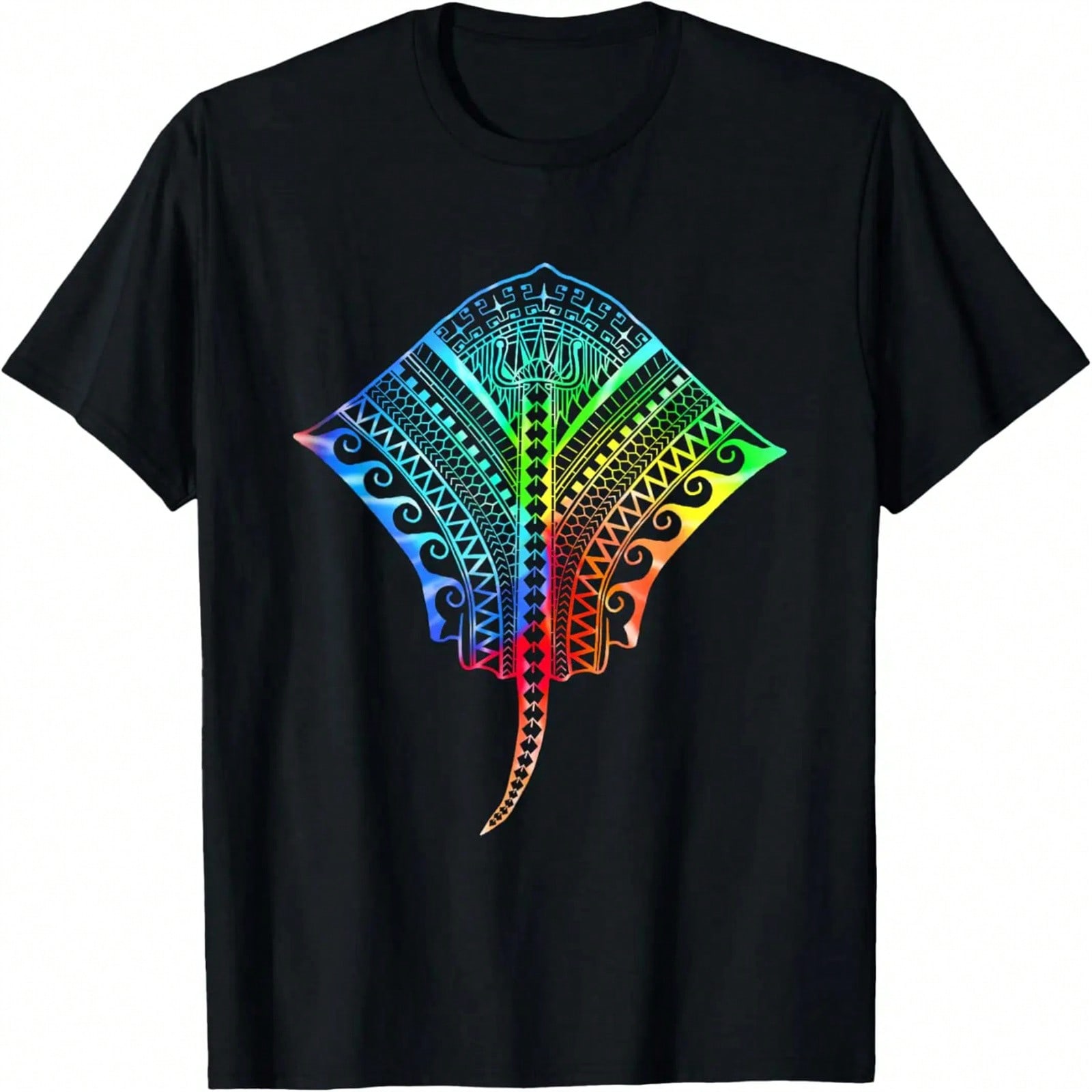 unisexs Bearded & Tattooed & Religious Humor T-Shirt S разноцветный