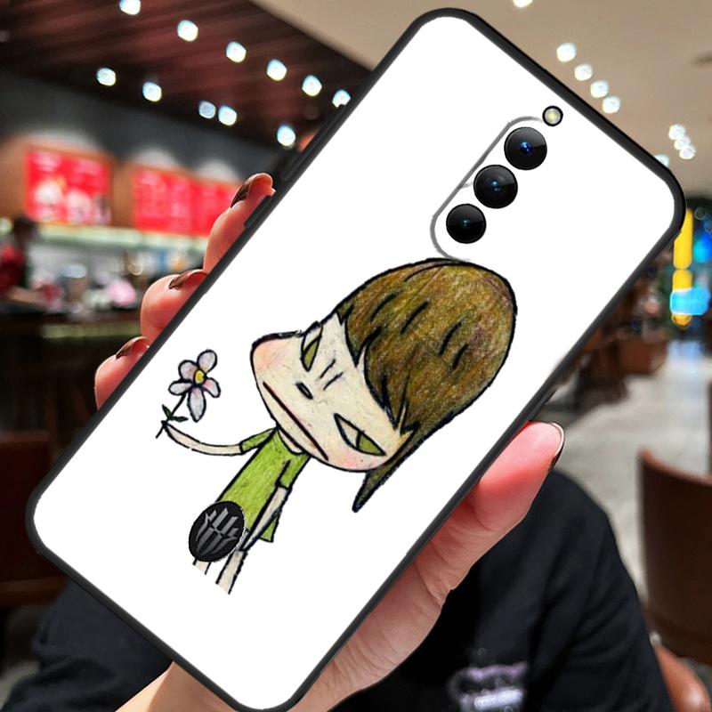 Cartoon Aesthetic Yoshitomo Nara Case For ZTE Nubia Red Magic 10 Air 7 6S 7S Pro Red Magic 11 10 9 8 8S 9S 10S Pro Plus Cover