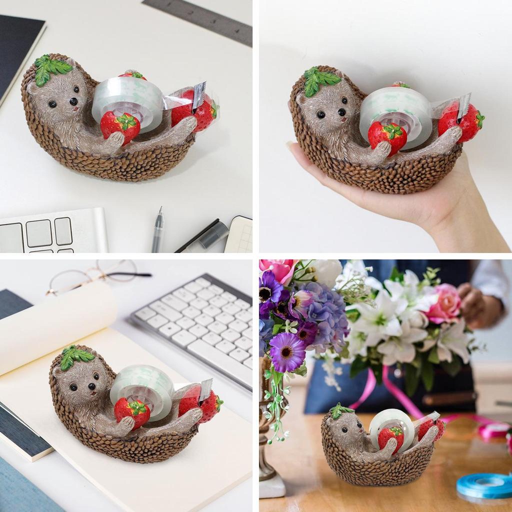 Creative Cute Parrot Tape Dispenser for Office Desk Decor