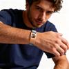 Personalized Photo Elastic Strap Bracelet for Men Women,Custom Engraved Text Stainless Steel ID Bracelets Gift