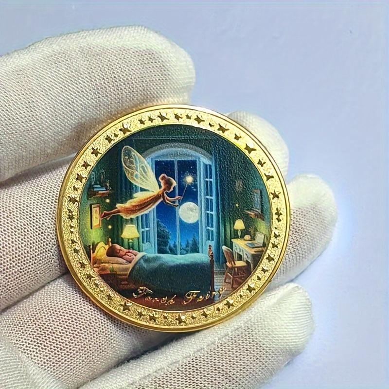 

Tooth Fairy Coin Collection Party Gift Birthday Gift Souvenir Coin золотой