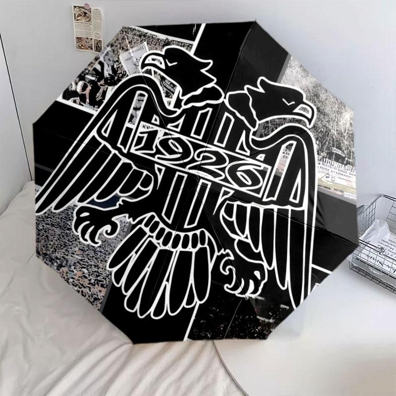 PAOK, automatic folding umbrella, portable and foldable design, 8 ribs, a Christmas or birthday gift.