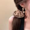 Retro großes Leopardenmuster Großdarm Haarband Koreanische Version 2026 neues Ballkopf Haarband Fauler Wind Kopfseil Haarschmuck