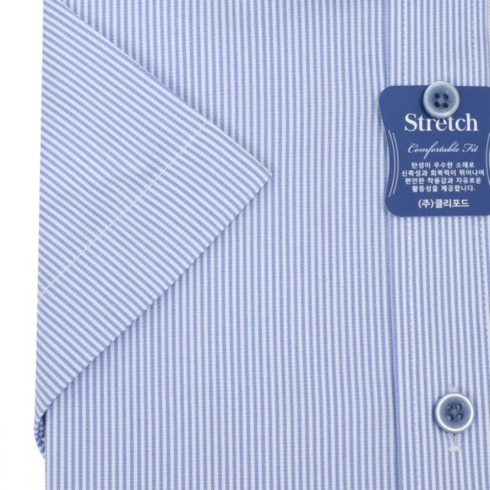 Countess Mara Regular Fit Short Sleeve Shirt Spandex Pencil Stripe Cdcz2p5402b0
