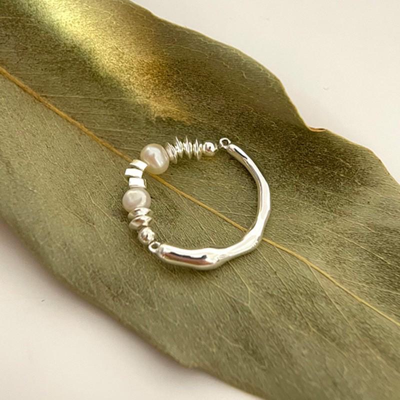 Elegant S925 Sterling Silver Ring - Non-Fading, Minimalist, Versatile Luxury