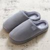 Autumn and winter cotton slippers thickened warm plush slippers office cotton mop