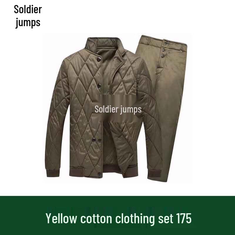 Winter Thickened Cotton-Padded Work Jacket