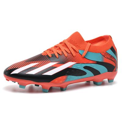 Nieuwe jeugdvoetbalschoenen heren en dames lange noppen low-top voetbalschoenen