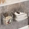 Transparent Ginger Garlic Storage Baskets Plastic Kitchen Storage Rack  for Home
