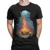 Darks Game Soulsd  Sun Gwyndolin Mens T Shirts  Humor Tee Shirt Short Sleeve O Neck TShirts Cotton Summer Clothes