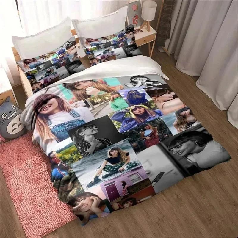 Aitana Ocana Printed Bed Set Duvet Cover Pillowcase Bedding Set Bed Linen Sheet Quilt Cover Full Queen King Size