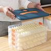 Dumpling Storage Box: Food-Grade Kitchen Freezer Organizer for Fresh-Keeping and Quick-Freezing