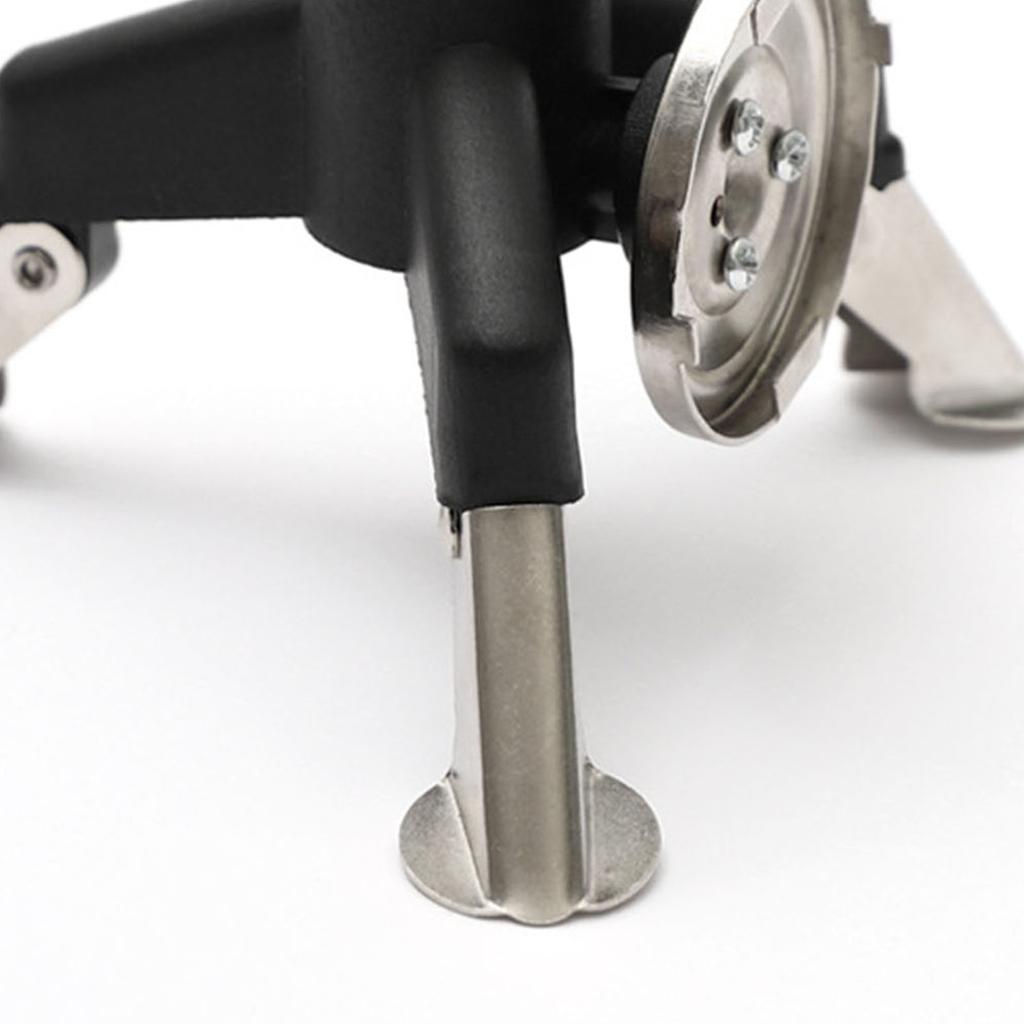 Sobe Trepied Stand Adaptor Stabilizator Cap de conversie rezervor de gaz din oțel inoxidabil cu autoblocare