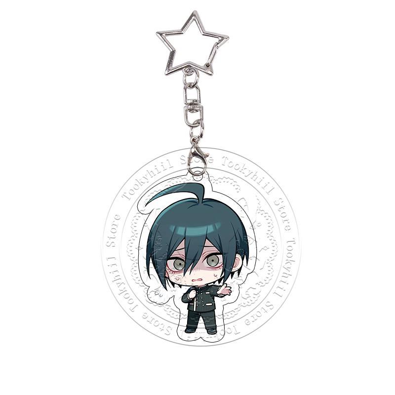 Danganronpa Acryl Schlüsselanhänger Toko Tsumiki Monokuma Exquisiter Schüler Anime Cartoon Taschenanhänger Chibi Dekor Zubehör Anhänger