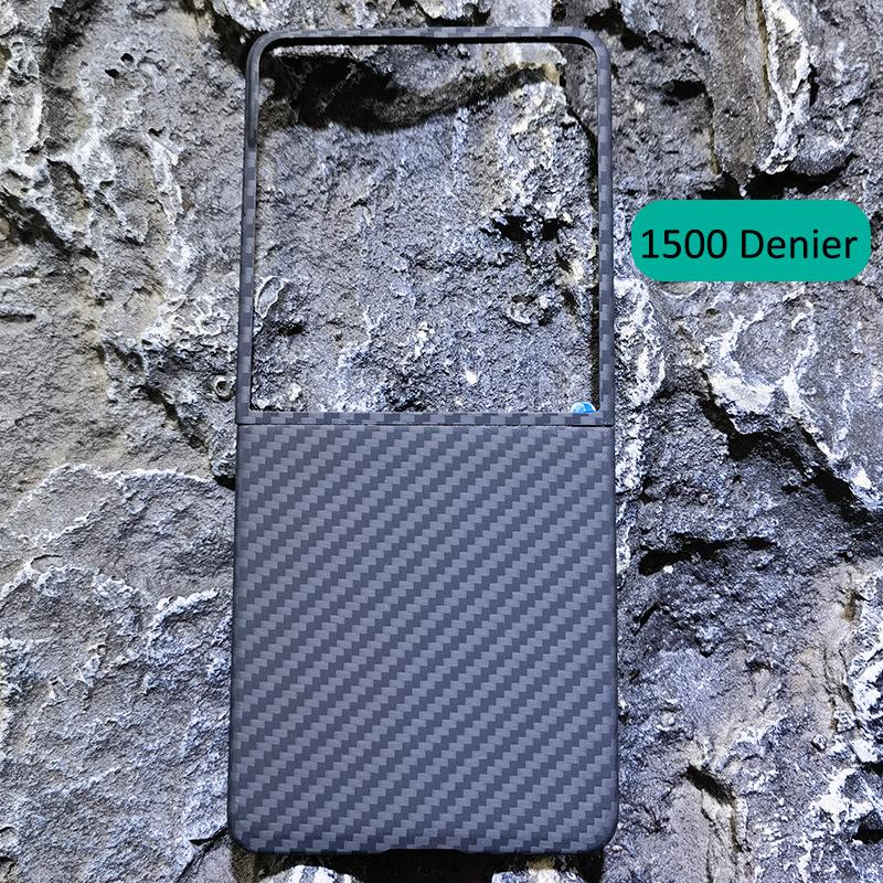 Magsafe Magnetic Magnets Carbon Fiber Aramid Phone Case for Samsung Galaxy Z Flip7 Wireless Charging Shockproof Protect Cover