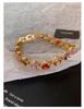 Zircon Oval Buckle Bracelet - Exquisite Niche Design, Light Luxury Jewelry
