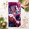 Demon Slayer Soft Beach Towel Stylish Beach Pool Towel for Summer Seaside Vacation Travel