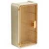 No Drilling Wall Hanging Tissue Box/Storage Shelf Elegant Paper Towel Dispenser Hanging Rack for Kitchen and Living Room