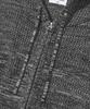 FILLUMINATE Symbol Mesh Knit Zip-Up - Black