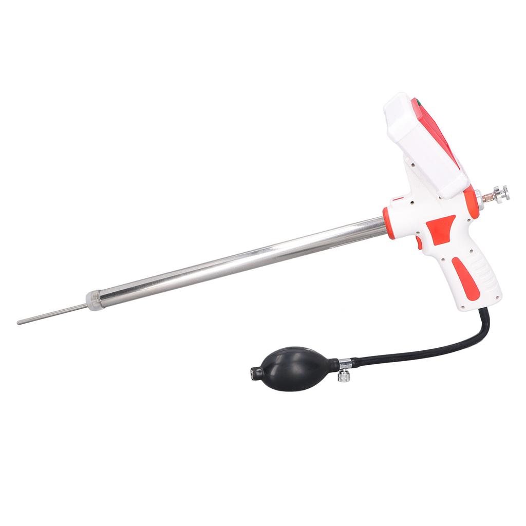 Animal Visual Insemination Gun Rotatable HD Screen Photo Record Artificial Insemination Gun EU Plug