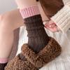 Women's Autumn and Winter Fashion New Idea Yarn Wool Tube Pile Socks