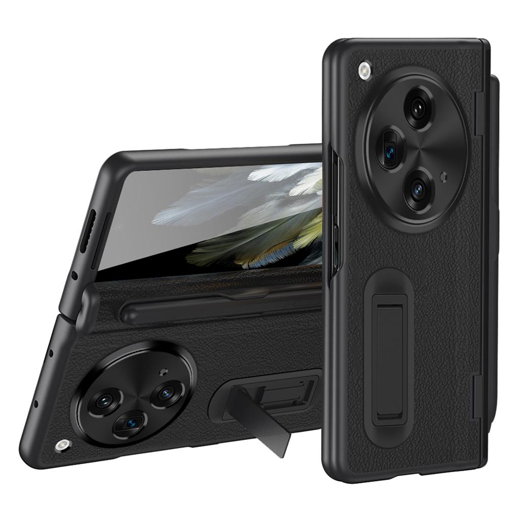 Pro OnePlus Open/Oppo Find N3 5G Pouzdro Kožené+PC Kryt na telefon se stylusem/Fólie z tvrzeného skla