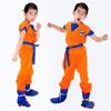Vibrant Kids Adult Anime Dragon Ball Z Goku Cosplay Costume Set For Fancy Parties