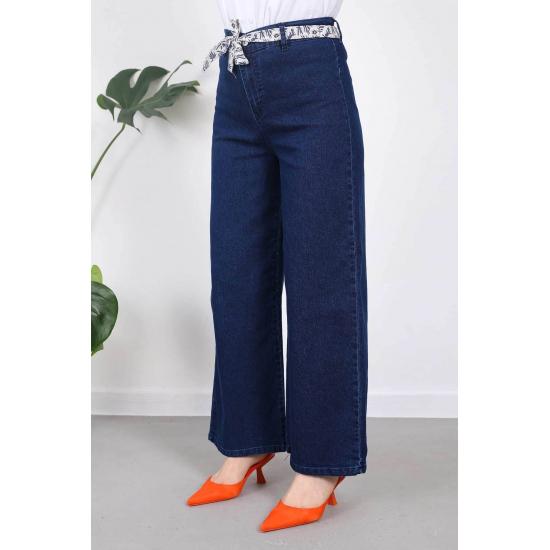 Lockere Damenhose mit hoher Taille