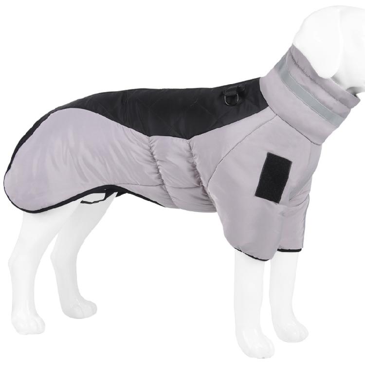 Winter Dog Coat Warm Turtleneck Dog Clothes Waterproof High Neck Jackets Vest