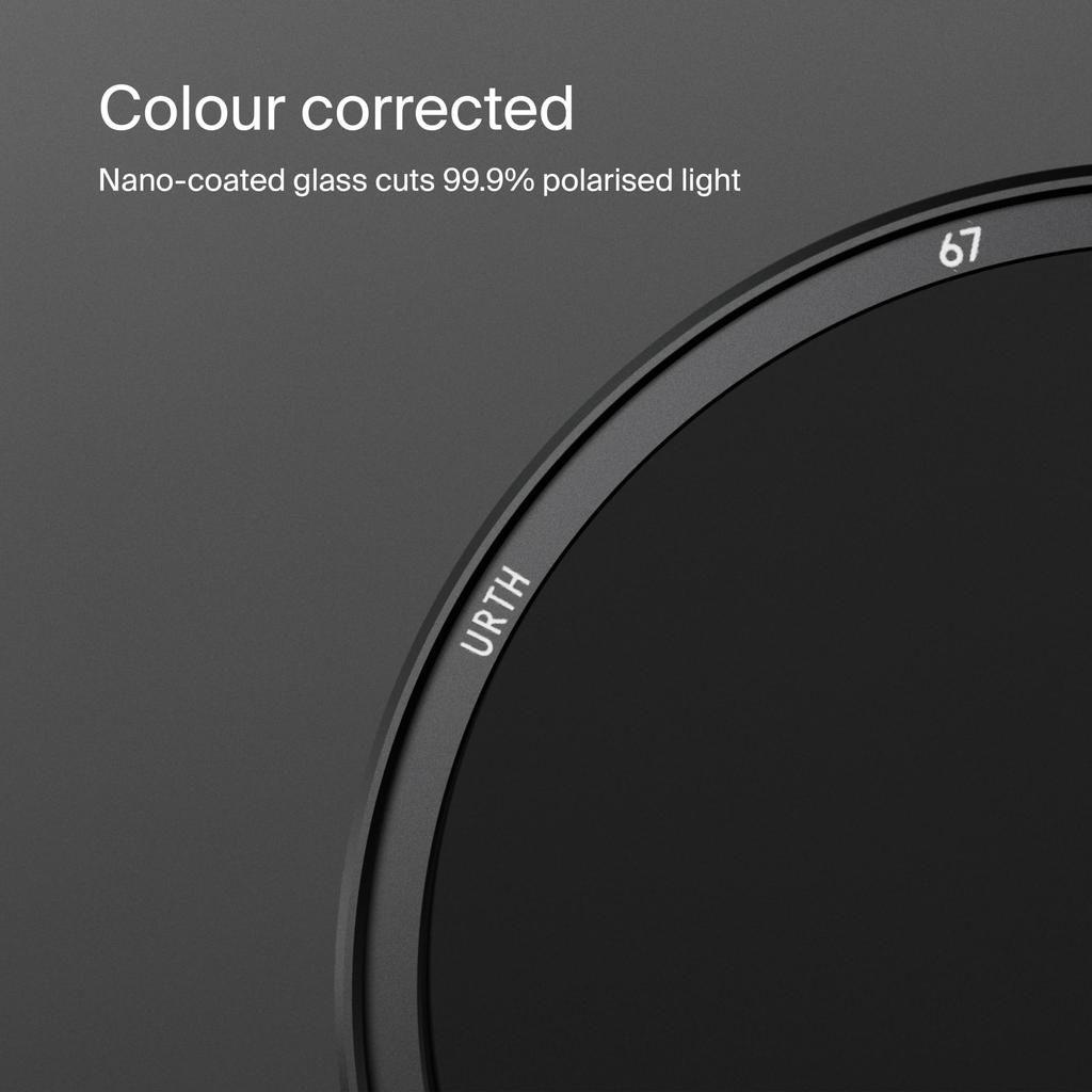 Urth 67mm Magnetic Circular Polarization Lens Filter (CPL) (Plus+)