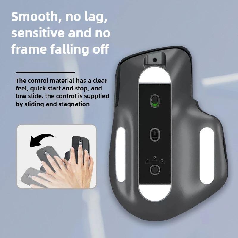 1 Set Anti-Slip Mouse Grip Tape + Ice-Feel Mouse Skates – Esports Gaming Accessories  For Logitech MX Master2/ 2S/3/3S