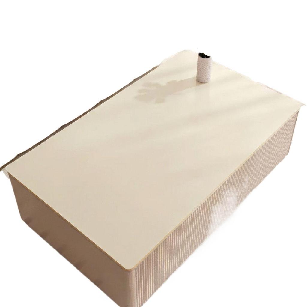 Double-Sided Waterproof Leather Tablecloth - INS Style, Oil-Proof, Colorful Table Mat for Dining, Coffee Tables, and TV Cabinets, No-Wash Design.