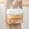 5 L Kimchi Container Transparent Fresh Keeping Box Practical Kimchi Press Container  Travel