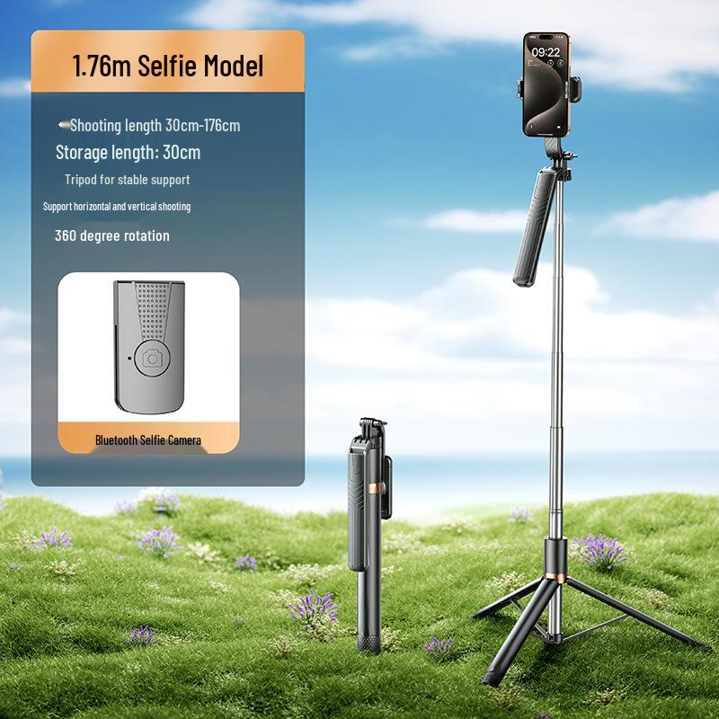 Bluetooth Selfie Stick & Tripod Stabilizer for Photography