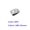 Car styling inner car stick Chrome ABS Shift knob control Top lamp frame trim 1pcs for Kia Sportage KX5 2016 2017 2018