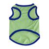 Kamizelka dla zwierząt Bezrękawnik z nadrukiem w litery Pies Lato Bez rękawów Okrągły Letni odkryty dekolt Dwunożne ubranka dla zwierząt domowych dla małych psów