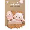 23/30cm Beautiful Sheep Doll Simulation Plush Toy Handmade Doll Cartoon Anime Cute Pillow Cushion Home Decoration Children's Bir