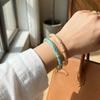 Enamel Floral Chinese Flower Bangle Traditional Women's Hand Bracelet  Jewelry Gifts