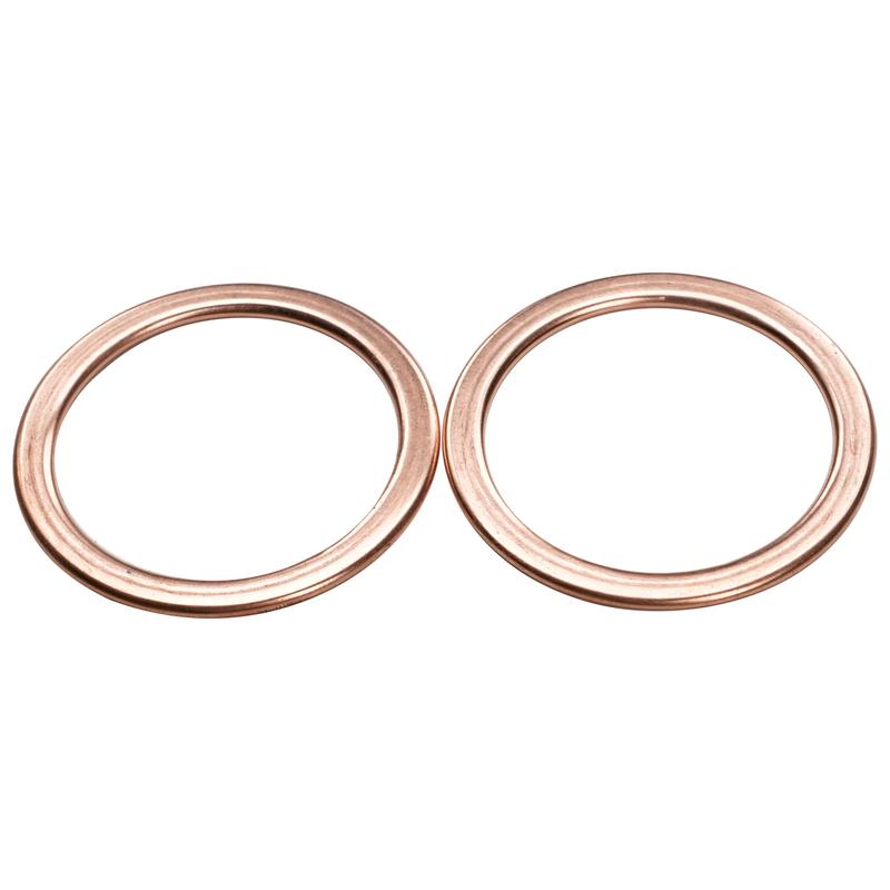2PCS Exhaust Pipe gasket For Kawasaki VN1700 Vulcan 1700 Full range 2009-2023