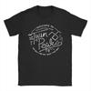 Novelty Twin Peaks Line Sketch TShirts Unisex Round Neck Cotton T Shirt Short Sleeve Tee Shirt Adult Tops
