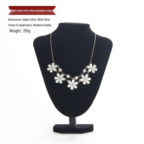 Pendant Necklace Display Stand Mannequin Jewelry Holder