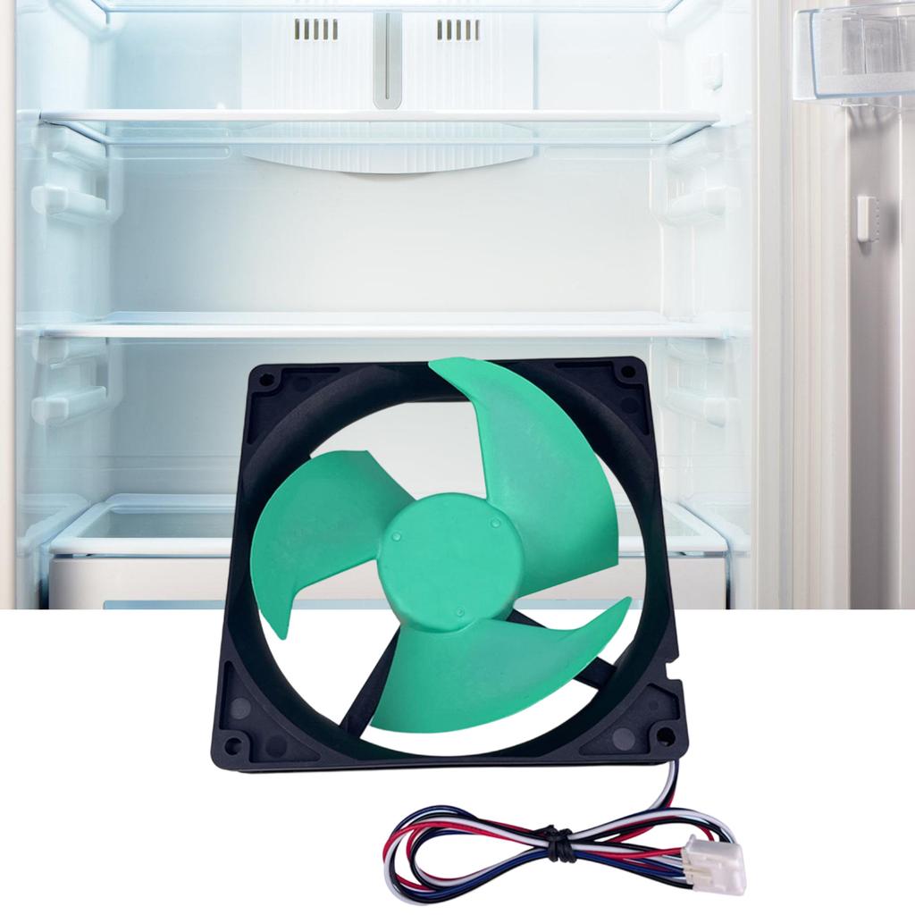 DC15V 0.24A Brushless Cooling Fan High Efficiency Quiet Condenser Fan Motor Assembly Replacement Part For Refrigerators