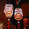 Chinese Style New Year Portable Lantern Traditional Spring Festival Supplies  Good Luck Decoration