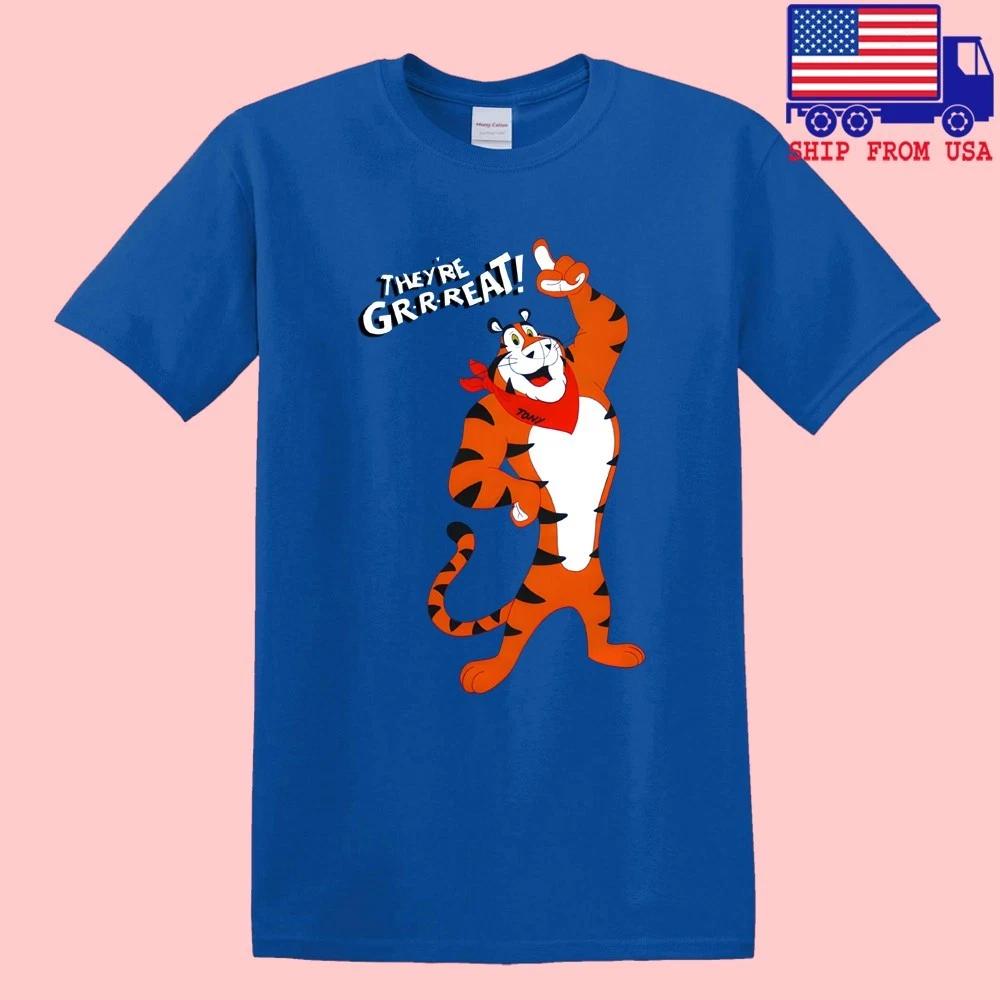 Tony The Tiger They re Great Men s Blue Size S-5XL L