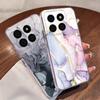 Marble Pattern Phone Case For Xiaomi Redmi Note 15 Pro 4G Funda Redmi Note 14 13 Pro 5G Clear TPU Silicone Soft Cover
